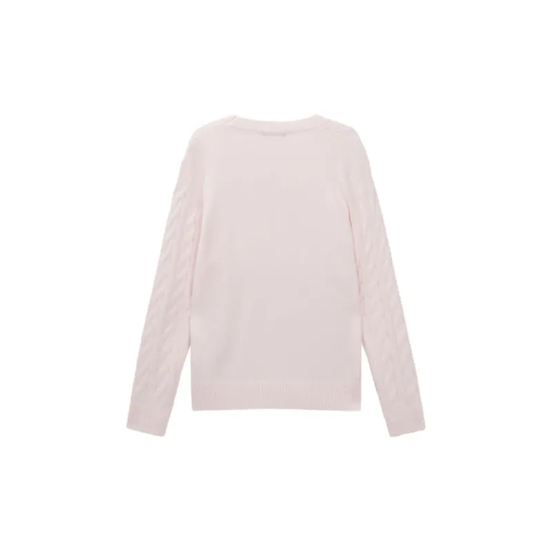 GUESS Sweater Unisex Light Pink-1