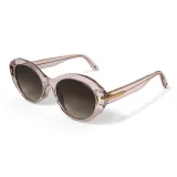 FT1171-K 72F Pink Frame with Tea Brown Lens