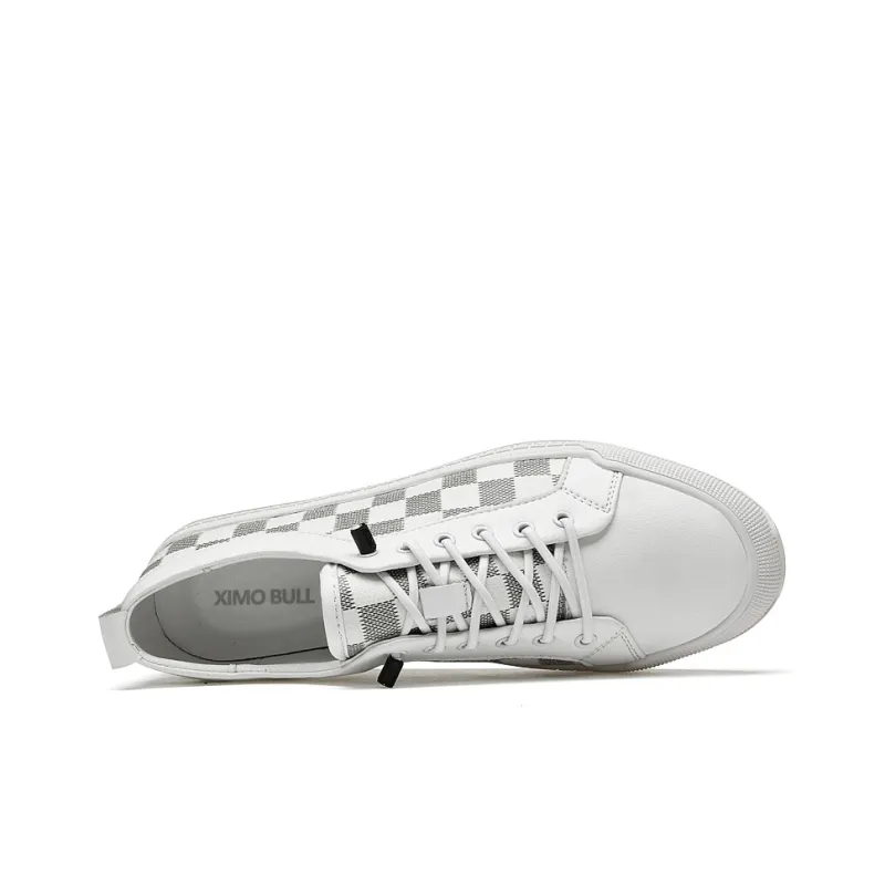 XIMO BULL Anti-Slip Wear-Resistant Low-Top Skateboard Shoes Men's-18