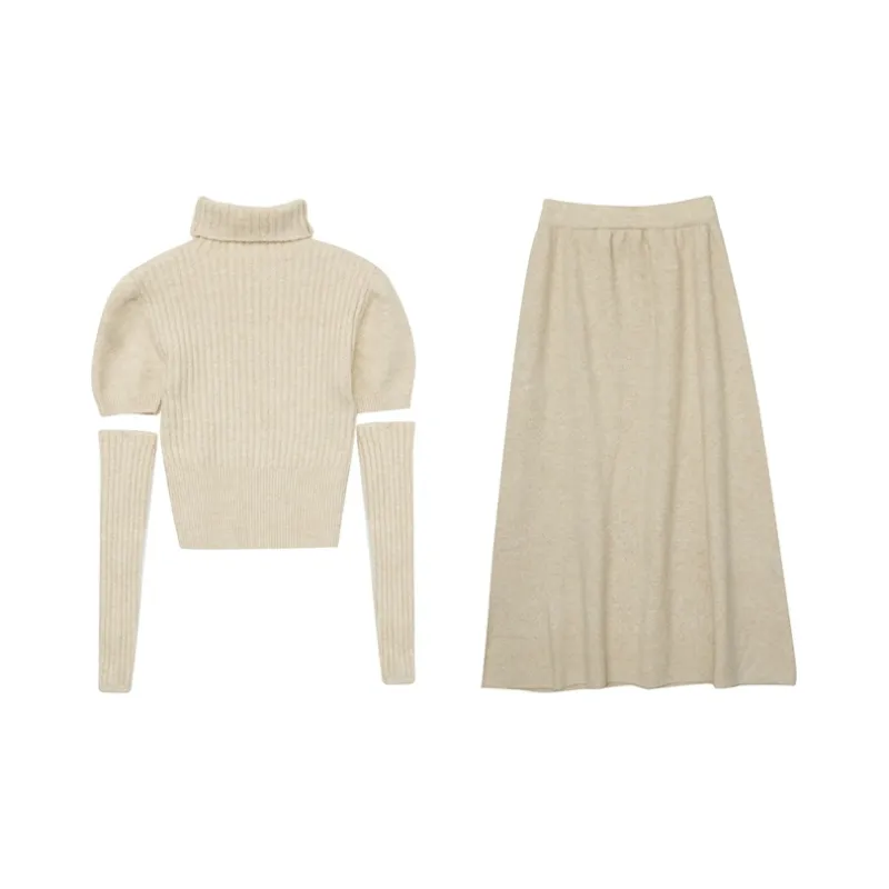 BVODE Two Piece Skirt Sets Women's-1