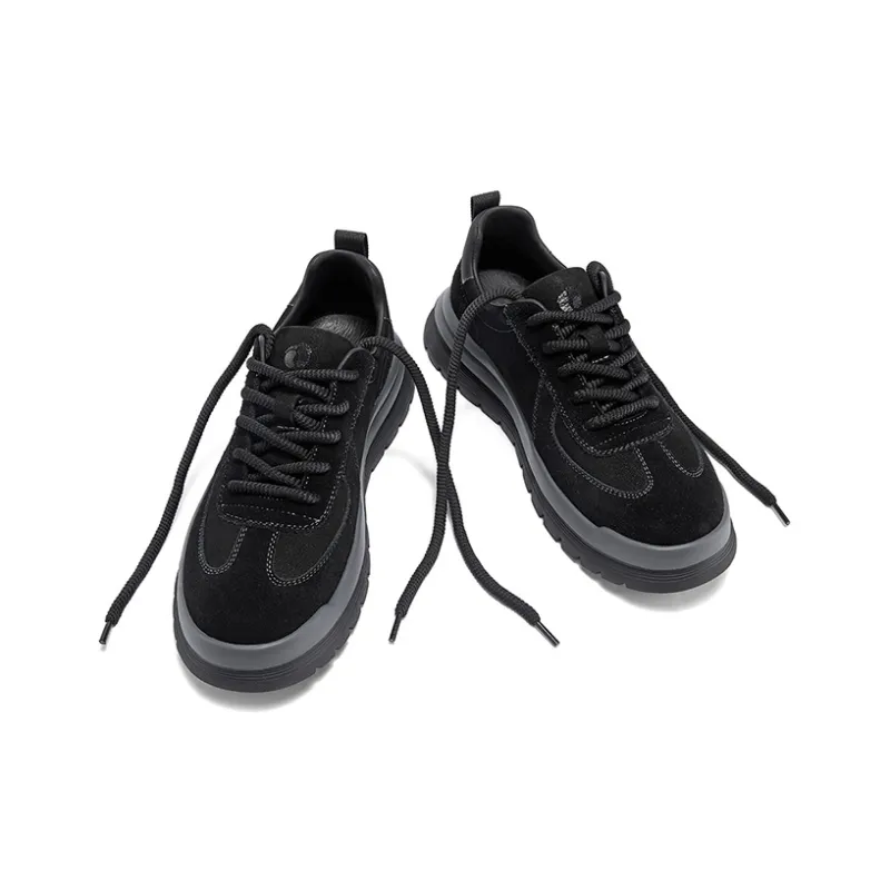HANG TEN Low-Top Casual Shoes Men's White Jelly Black-3