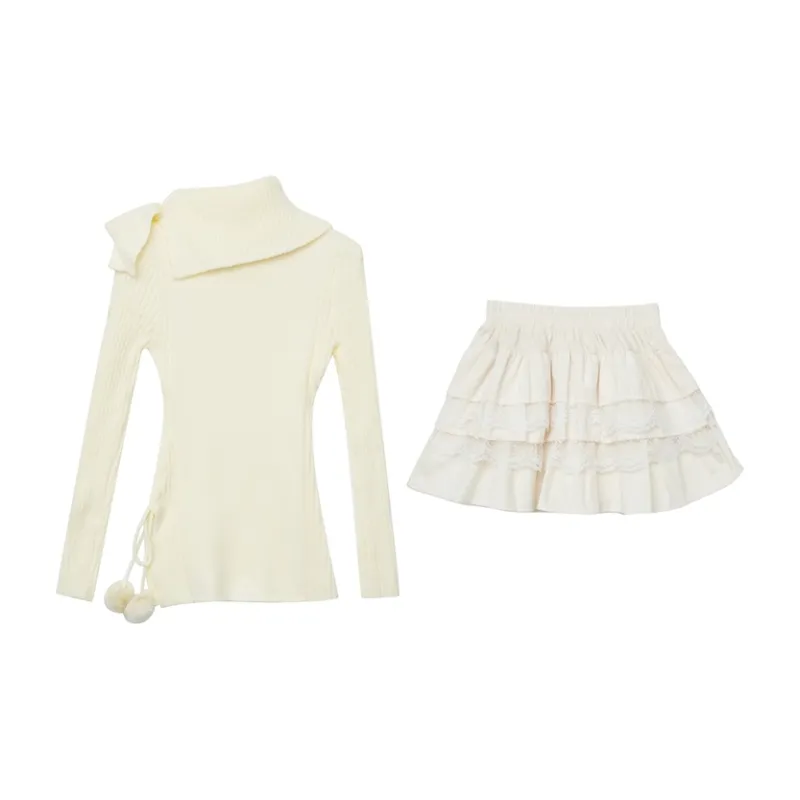 BVODE Two Piece Skirt Sets Women's-1