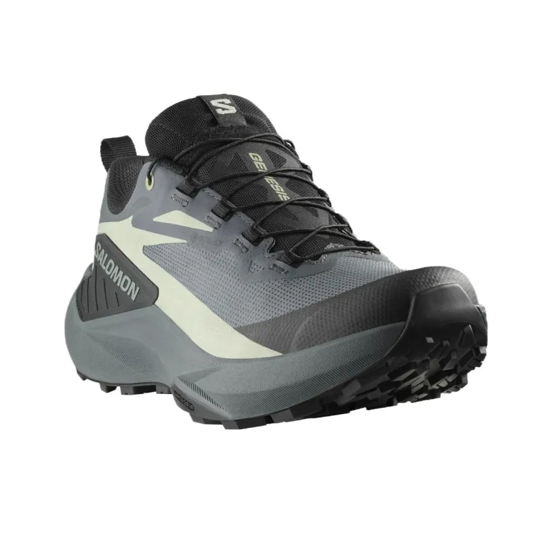 SALOMON Genesis Gore Tex Turbulence Black Green Milieu Women's-2