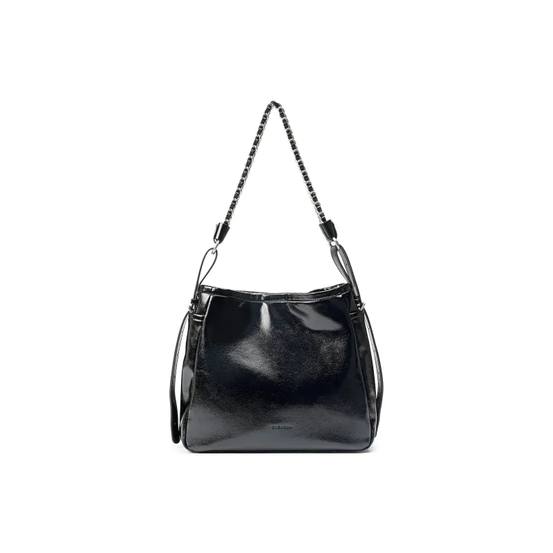 Dubaolu Synthetic Leather Handbag Shoulder Bag Regular Women's Angora Red/Black-11