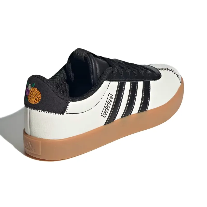 Adidas Vl Court 3.0 Off White Core Black-3