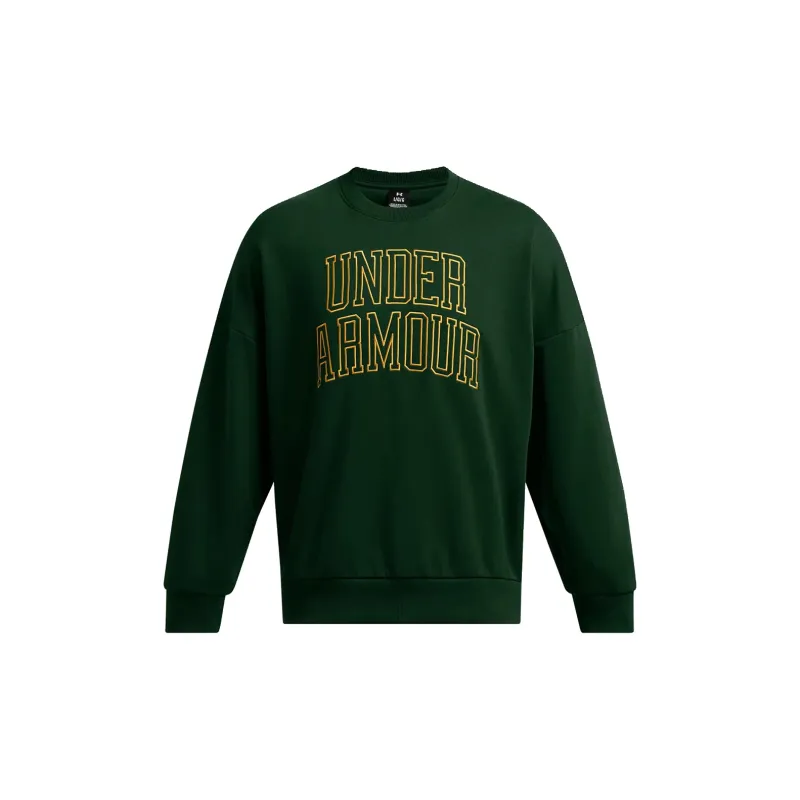 Under Armour Sweatshirt Unisex Forest Green Shopping Bag Included-1