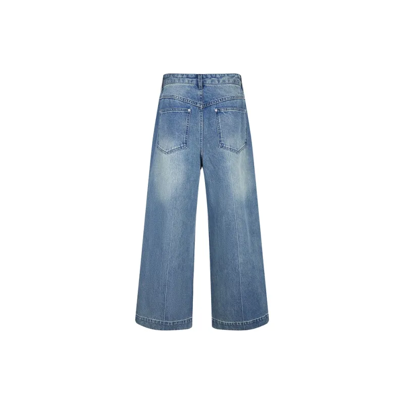 CROQUIS Neil Barrett Co brand Jeans Men's 9O0E11390 991 Denim Navy Blue-1