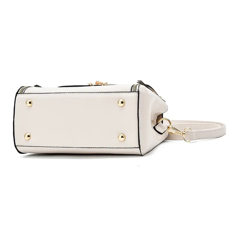 Weymond PVC One Shoulder Crossbody Handbag Regular Women's White/Black/Red/Peach/Khaki/Green-4