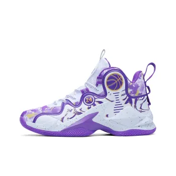 Wooden Rabbit Slip Resistant Mid Top Basketball Shoes Unisex