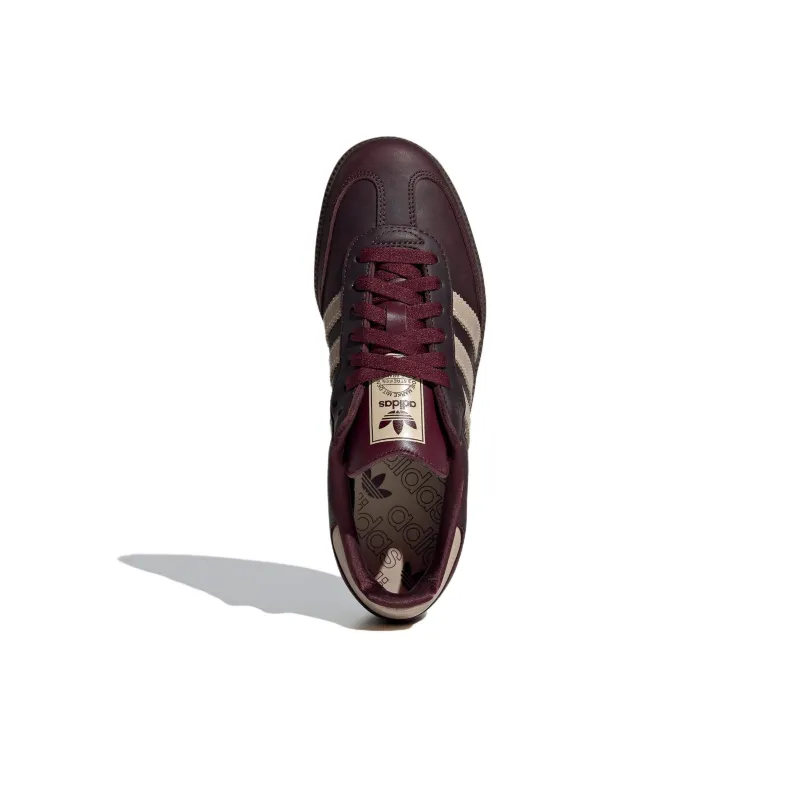 Adidas Samba Og Maroon Crystal Sand Women's-4