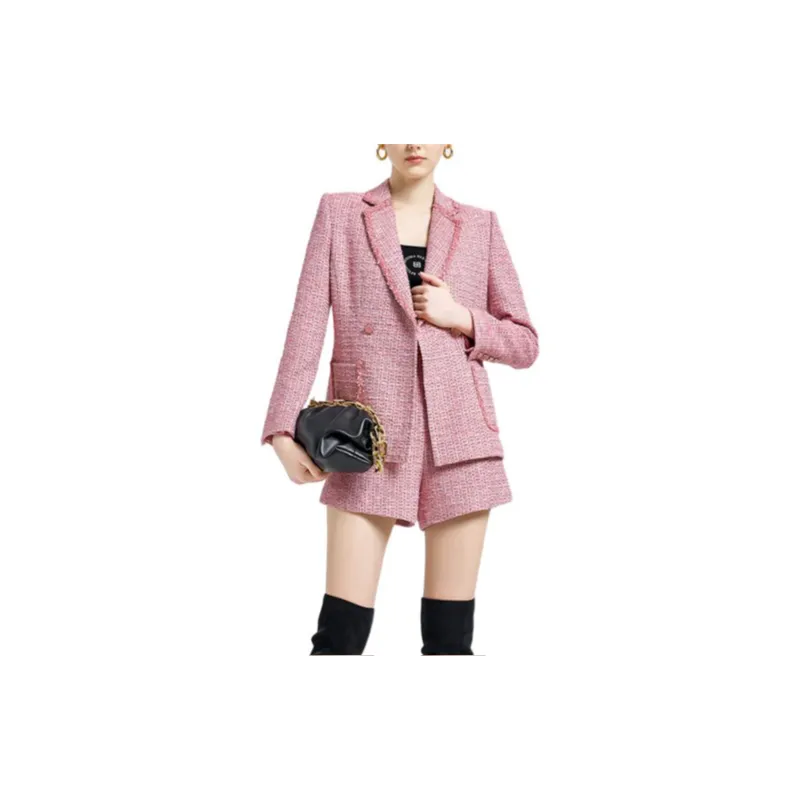 BESIONIA FW23 Casual Shorts Women's Pink-2