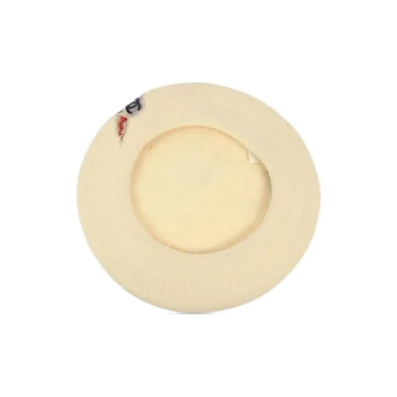 CHANEL Wool Berets Women's White-0