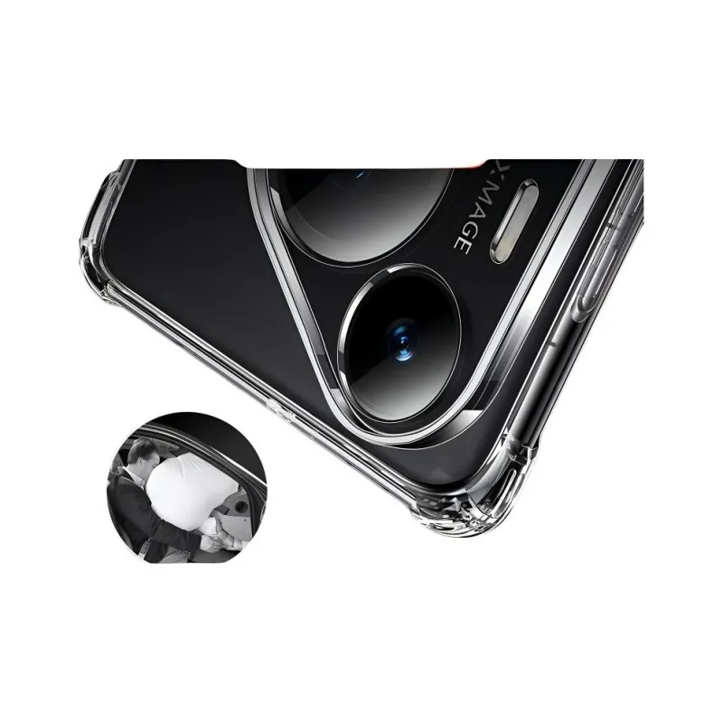 Cuttlefish Grid Silicone Material Extra Thin Impact Resistant Phone Cases Applicable To Huawei PURA70 Minimalist-2