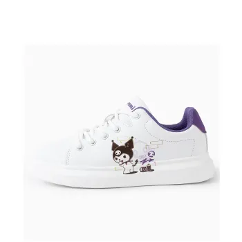 Sanrio x Hello Kitty Kulomi Lightweight Low Top Skateboard Shoes Women's White