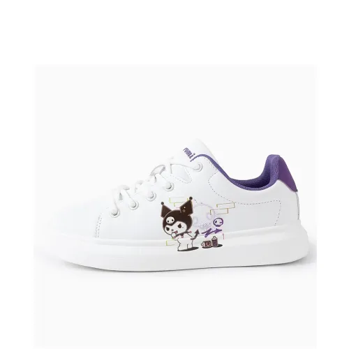 Sanrio x Hello Kitty Kulomi Lightweight Low-Top Skateboard Shoes Women's White