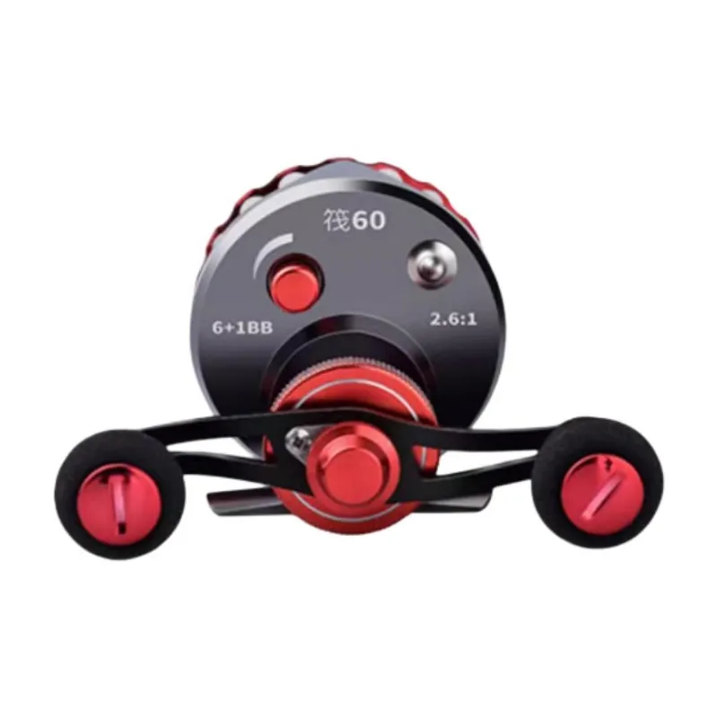JINBIAOWANG Economy-Style Fishing Line Reels Outdoor Fishing Lure Aluminum Alloy Raft Fishing Wheels-3