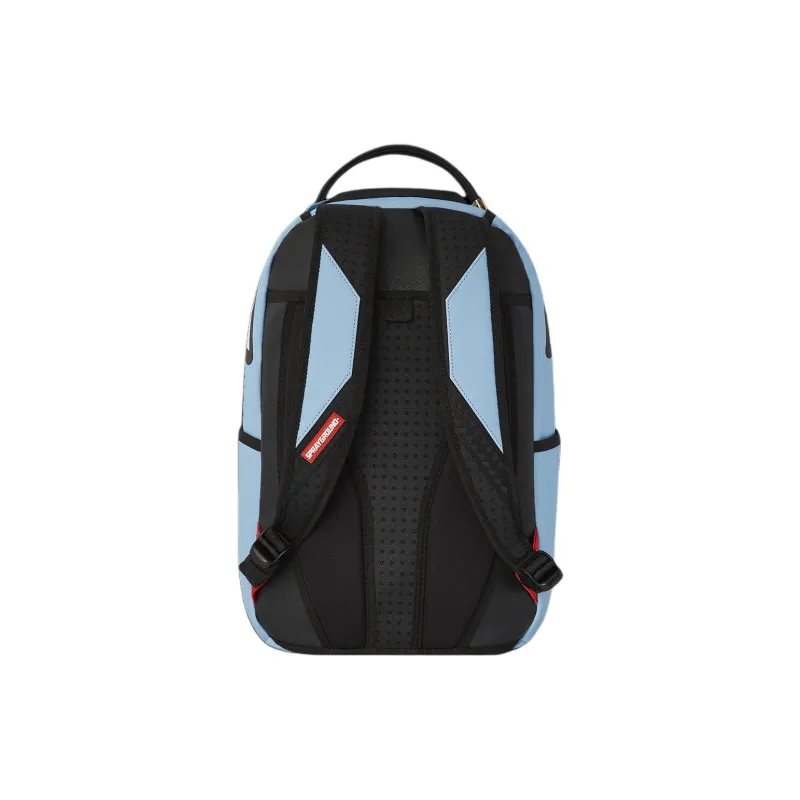 SPRAYGROUND Artificial Leather Backpack Unisex Blue-4