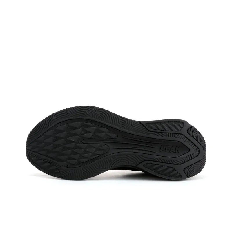 PEAK Cushioning, Slip Resistant, Abrasion Resistant, Breathable Low Top Running Shoes Men's Black-5