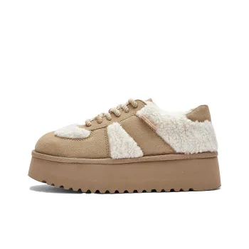 JUZI Low-Top Skateboard Shoes Women's Brown