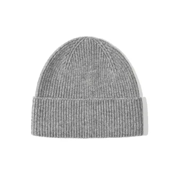 Shanghai Story Sheep Wool Beanies Unisex Black