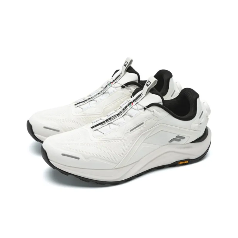 FILA BOA WOLF 2+ Cushioning Wear Resistant Low Top Outdoor Shoes Men's White-1
