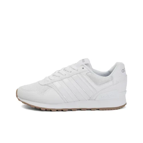 adidas simons Neo 10K Anti-Slip Wear-Resistant Low-Top Casual Shoes Women's White
