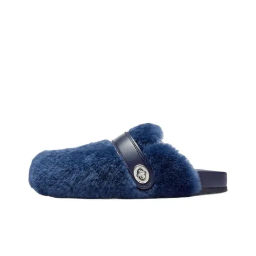 COACH Wrap toe Slippers Women's Blue