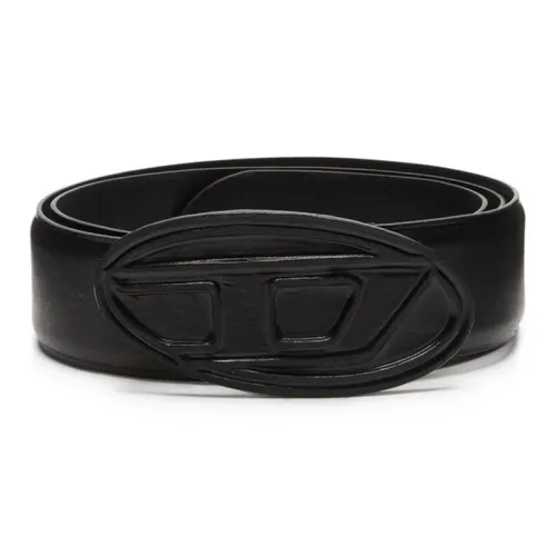 DIESEL B 1DR Scratch Leather Belt
