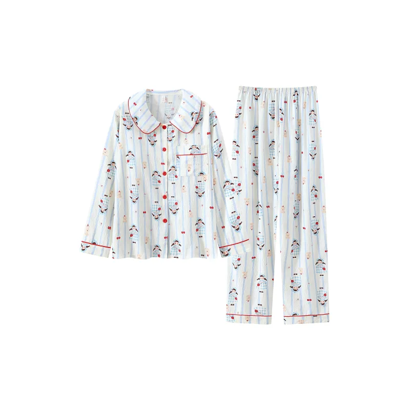 Maultiay Pajama Set Women's White-0