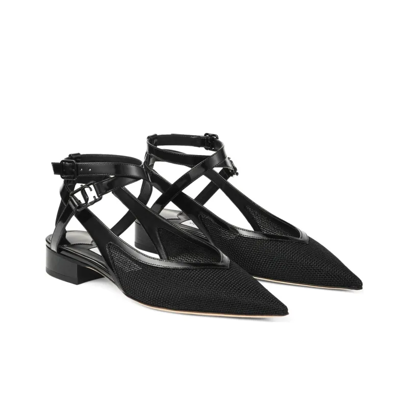 Jimmy Choo Jemima Casual Single Shoes Women's Black-2