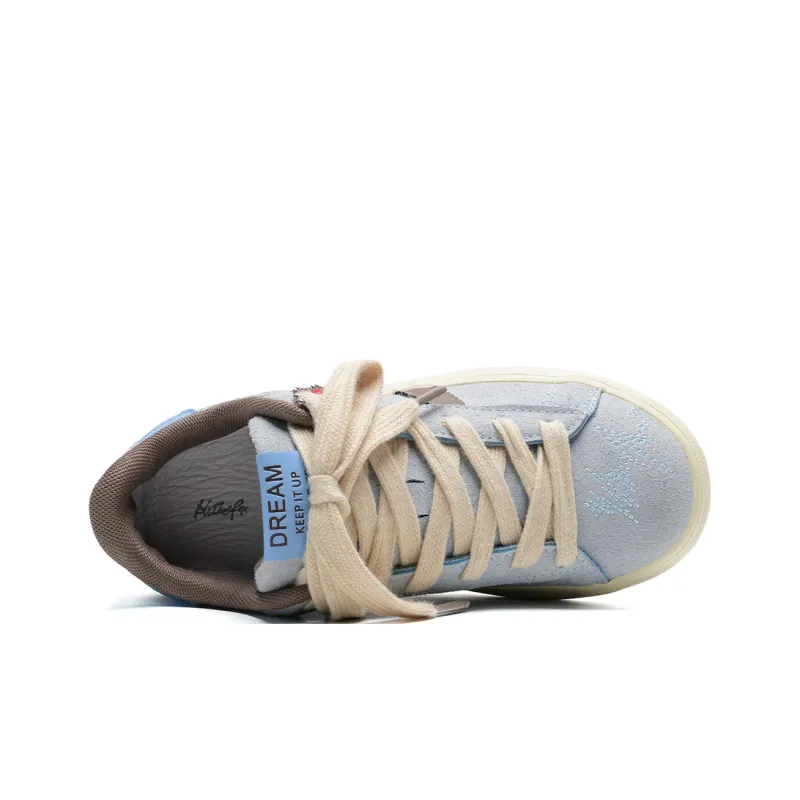 ALI THE FOX Slip Resistant, Abrasion Resistant, Lightweight, Breathable Low Top Skateboard Shoes Women's Box Included-14