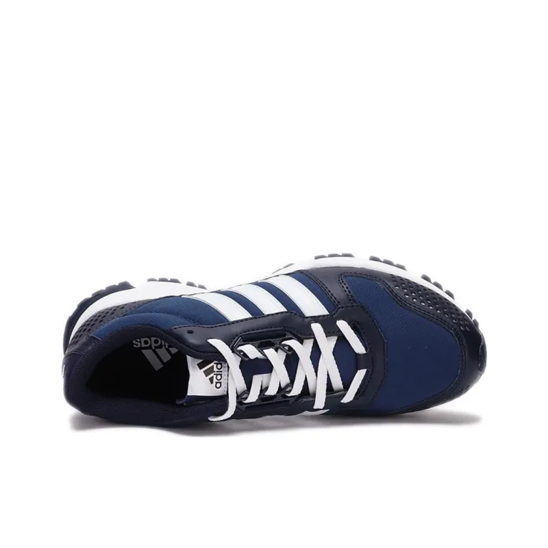 Adidas Marathon 10 Cushioning Wear-Resistant Low-Top Running Shoes Men's Blue-2