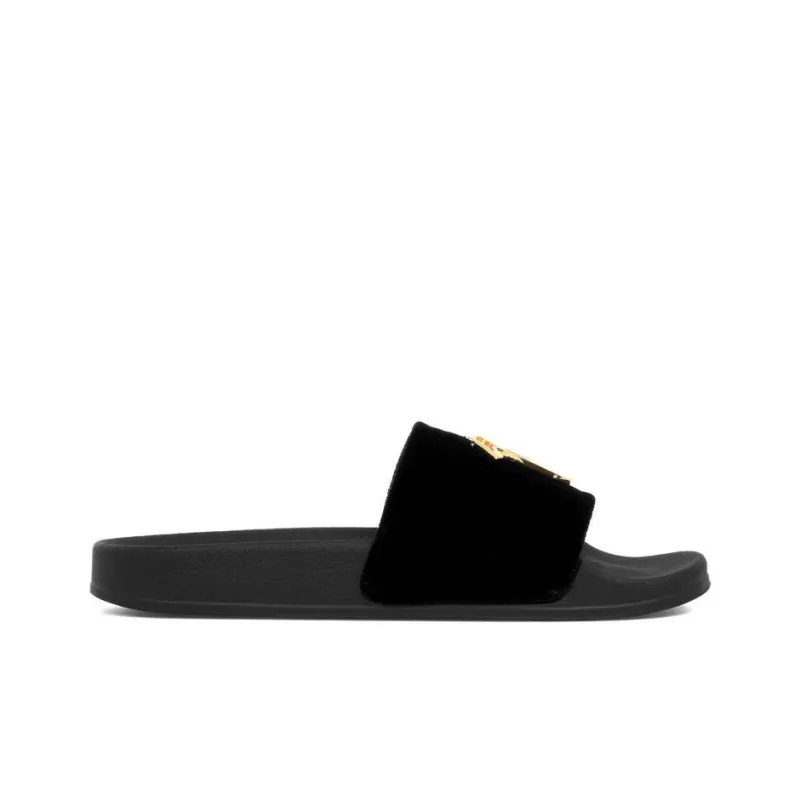 Giuseppe Zanotti Brett Slide Slippers Women's Black-1