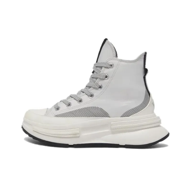 Converse Run Star Legacy CX Anti Slip Wear Resistant High Top Canvas Shoes Unisex Gray-0