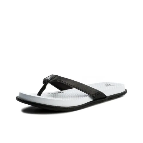 Adidas Cloudfoam Abrasion Resistant Flip Flops Women's Gray