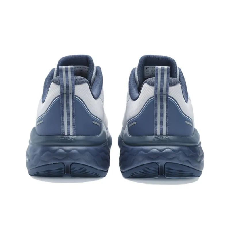 FILA NUVOLE 2 Anti Slip Wear Resistant Low Top Running Shoes Men's Light Gray-2