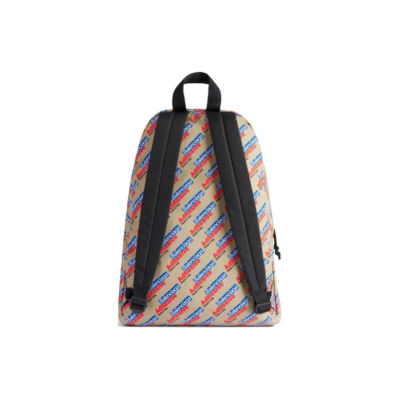 Balenciaga Logo Printed Zipped Backpack-3
