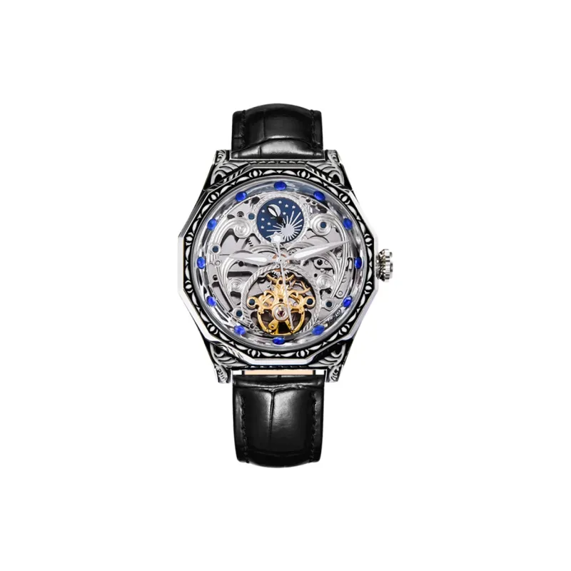 VRQ Future Series Automatic Mechanical Movement Watch Men's Watches Cut-Out Dial-0