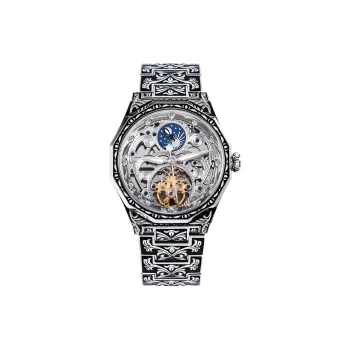 VRQ Faith Series M03 Automatic Mechanical Movement Watch Men's Watches Cut Out Dial