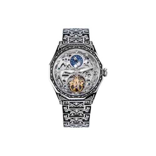 VRQ Faith Series M03 Automatic Mechanical Movement Watch Men's Watches Cut Out Dial