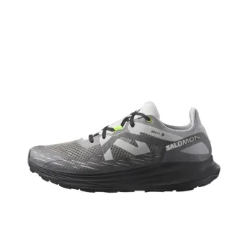 SALOMON ULTRA FLOW Anti Slip Wear Resistant Low Top Trail Running Shoes Men's Gray Black