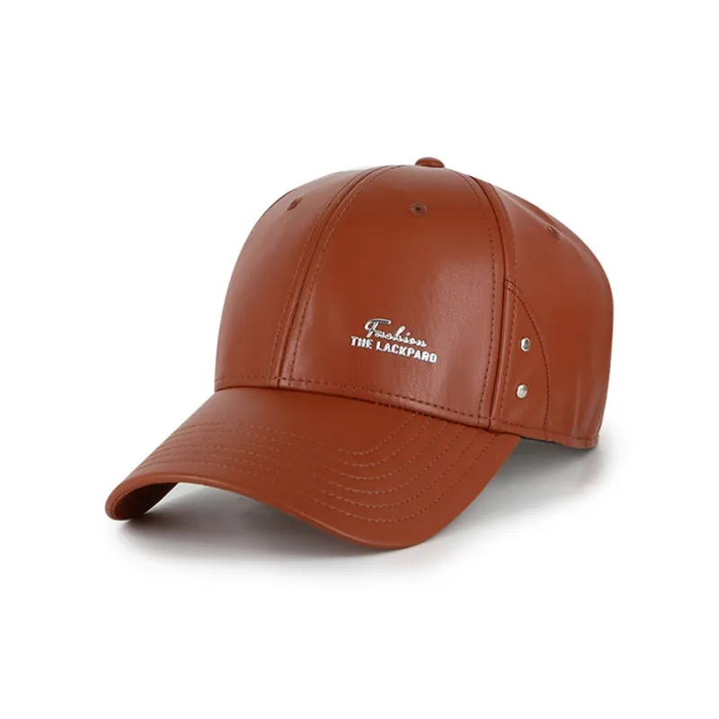 Lackpard Artificial Leather Baseball Caps Men's-2