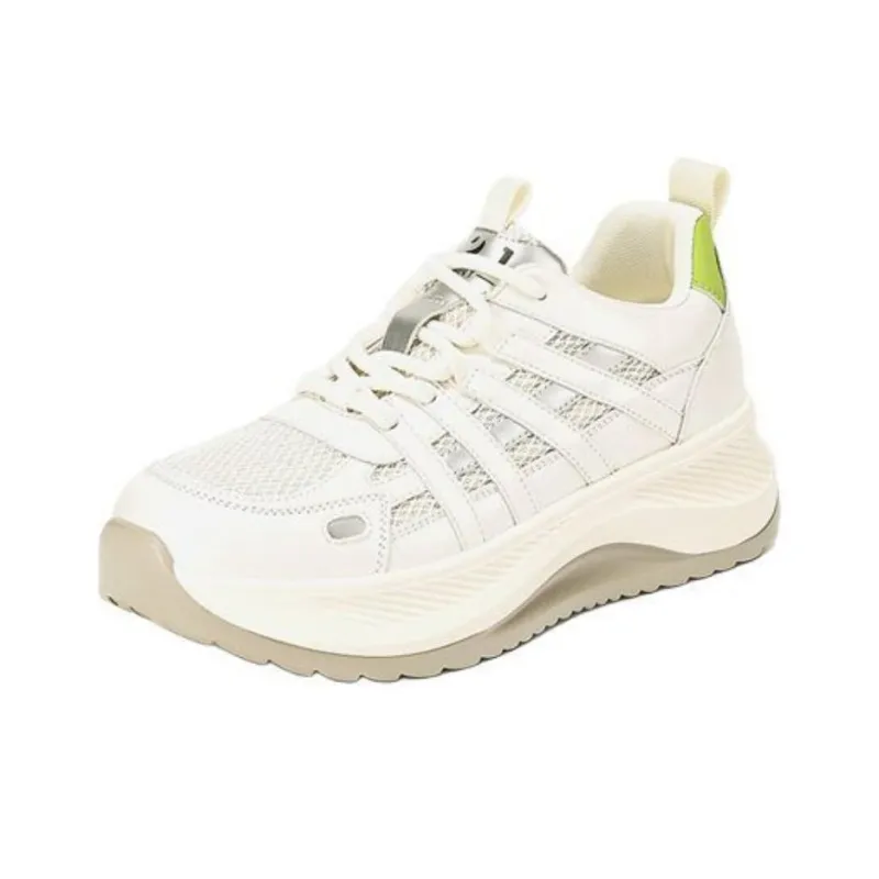 JOSINY Anti-Slip Wear-Resistant Low-Top Chunky Sneakers Women's-0