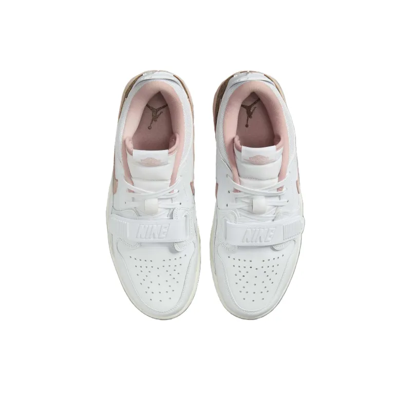Air Jordan Legacy 312 Low 'White Archaeo Brown Sail Pink Oxford' Women's-3