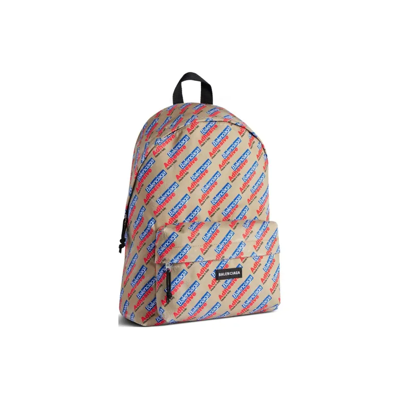 Balenciaga Logo Printed Zipped Backpack-1
