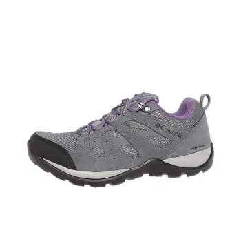 Columbia Redmond V2 Slip-Resistant Low-Top Trekking Shoes Women's Gray