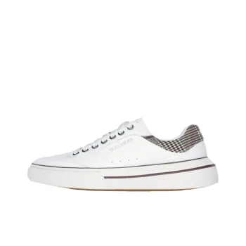 Skechers Cordova Classic Anti-Slip Wear-Resistant Low-Top Skateboard Shoes Men's White