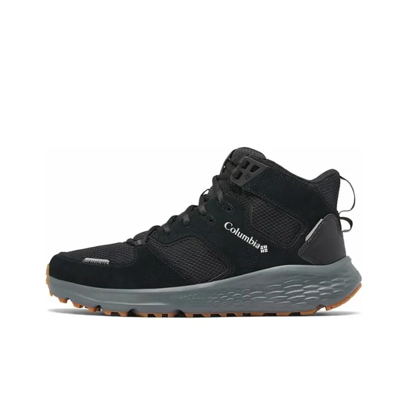 Columbia Benson Slip-Resistant Mid-Top Outdoor Shoes Men's Black-0