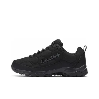 Columbia Firecamp Anti-Slip Wear-Resistant Low-Top Outdoor Shoes Men's Black