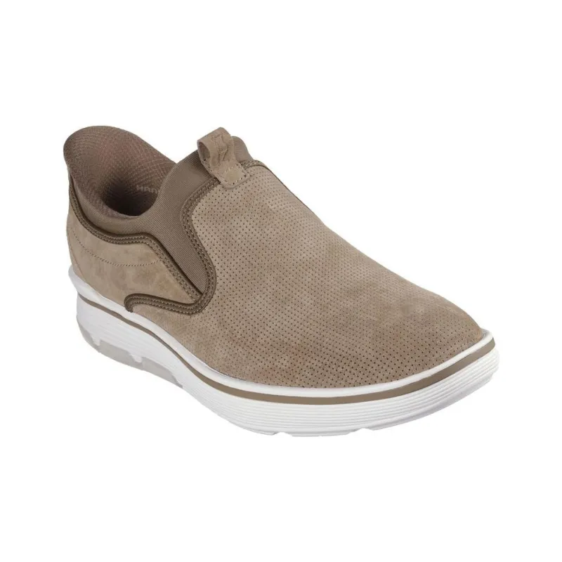 Skechers MARK NASON Anti Slip Wear Resistant Low Top Casual Shoes Men's Brown-2